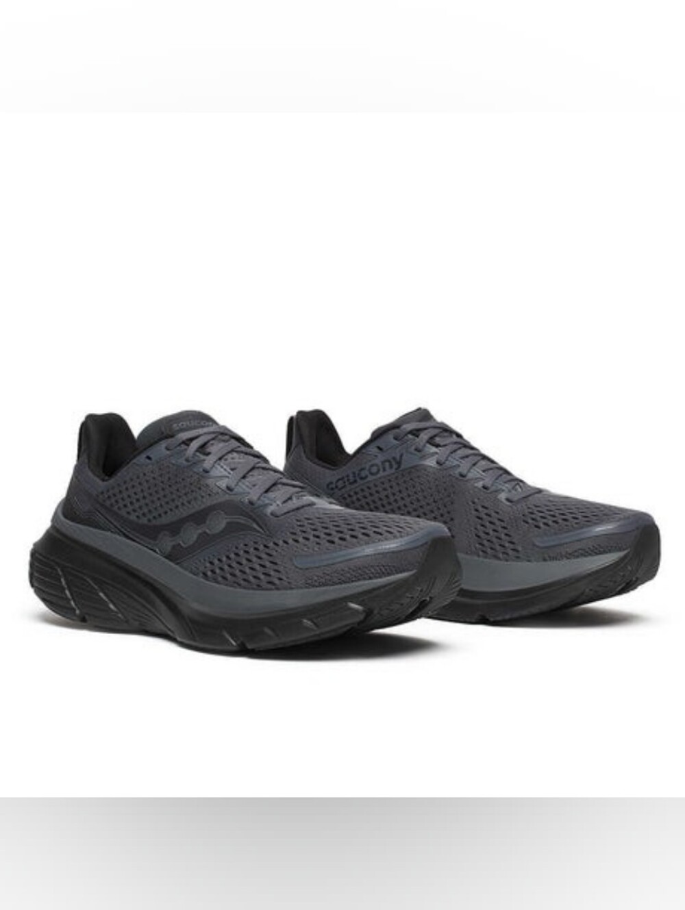 Saucony Guide 17 PWRRUN Men's Carbon/Black ♣️ Running Shoes•Size 9